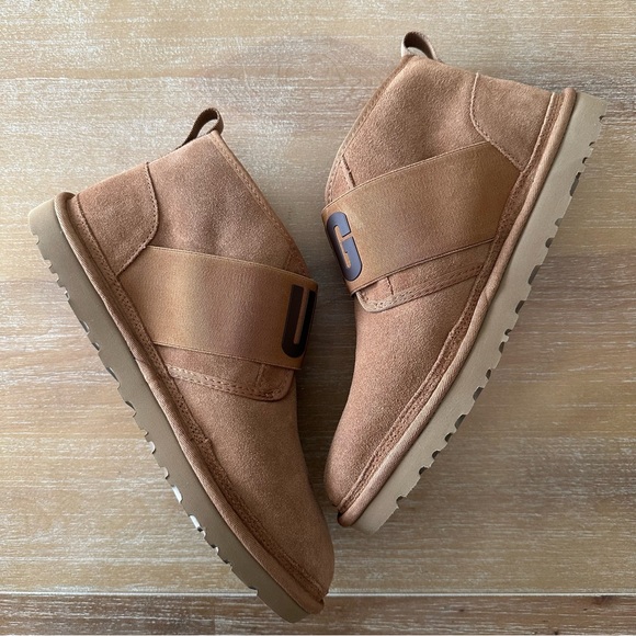 Ugg Men’s Neumel Graphic Logo Slip On Boots 12 - Picture 6 of 9